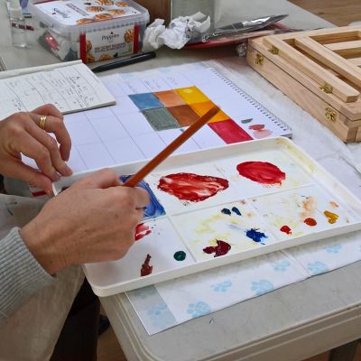 Colour mixing lessons